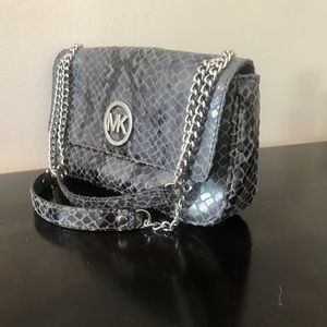 Michael Kors Snakeskin Print Purse